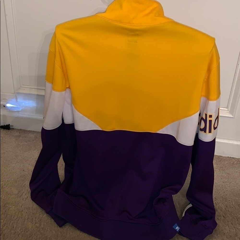Adidas Los Angeles Lakers track jacket size-L - Picture 3 of 3